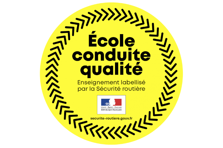 Label de qualité auto-école Leclerc Conduite Mantes